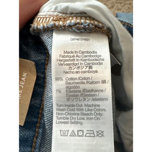 Madewell NWT The Plus Perfect Vintage Flare Jeans in Delavan Wash Size 26W - Picture 9 of 10